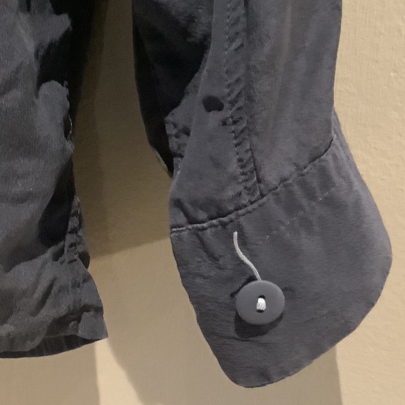 Equipment navy blue silk blouse small - Picture 3 of 5